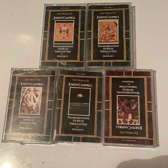 World of Joseph Campbell the soul of the ancients box 5 cassette tapes fiction - Picture 13 of 13